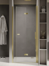 NEW TRENDY Drzwi wnękowe New Soleo Light Gold, pojedyncze, składane 120x195 lewe D-0468A