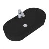 ELITA UMYWALKA BABETTE 82x42 NABLATOWA, CERAMICZNA BLACK MATT 145105/RE040820017160