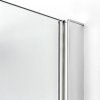 NEW TRENDY Kabina prysznicowa półokragła NEW MERANA 80x80x195 K-0324
