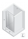 NEW TRENDY Drzwi wnękowe Reflexa 130x200 EXK-5067/EXK-5068