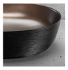 REA - Umywalka nablatowa CLEO 61 Copper Brush / Black