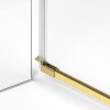 NEW TRENDY Kabina przyścienna AVEXA GOLD SHINE 80x120x200 EXK-2129/EXK-2099 POLSKA PRODUKCJA
