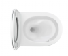 OMNIRES miska toaletowa wisząca SILENT POWER™ z deską wolnoopadającą, 54 x 37 cm OTTAWACSPMWBM