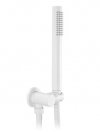 REA - Zestaw Prysznicowy Podtynkowy LUNGO MILER Biały z termostatem + BOX