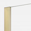 NEW TRENDY Kabina prysznicowa Nesta Light Gold 80x200, walk in K-1731