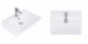 ELITA SZAFKA ZESTAW Z UMYWALKĄ SET SKYE 50 2D WHITE HG PDW 168348/RE020500128060