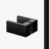 NEW TRENDY Kabina prostokątna REFLEXA BLACK czarne profile 80x110 EXK-1334/EXK-1343 Polska Produkcja!