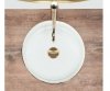 REA - umywalka nablatowa SAMI Gold Edge