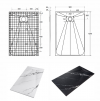 BESCO Brodzik prostokątny Vexo Marble 120x90  VM-120-90-P