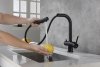 BLUE WATER Apala 4-way czarny mat bateria 4 drożna 