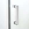 NEW TRENDY Drzwi wnękowe prysznicowe NEW RENOMA 90x195 D-0097A/D-0098A