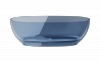 BESCO Wanna wolnostojąca 170x78 Mexa Blue Wave maskownica biała #WAM-170-BWW