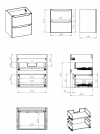 ELITA SZAFKA HELO 60 2S WHITE HG PDW RE010600208060