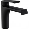 REA - Bateria umywalkowa HASS Black/Czarna Niska