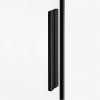 NEW TRENDY Kabina prysznicowa przesuwna SMART BLACK 120x100 EXK-4136