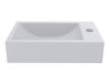 MIRAGGIO Umywalka FARO 40,8x22x7cm biała matowa 0001082