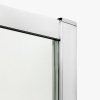 NEW TRENDY Kabina prysznicowa NEW CORRINA 1D prostokątna przyścienna U 110x80x195 szkło czyste 6mm Active Shield  K-0478