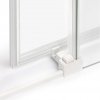 NEW TRENDY Kabina prysznicowa przesuwna PRIME WHITE 100x80x200 K-1357/K-1385