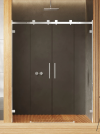 NEW TRENDY Drzwi wnękowe 180x200 Softi X, drzwi podwójne, przesuwne, typu soft close EXK-5270