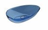 BESCO Umywalka nablatowa Neya Blue Wave + maskownica biała #UMN-60-BWW