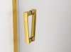 SANSWISS - Drzwi Prysznicowe CADURA CA1C wahadłowe jednoczęściowe Rozmiary 70-100 profil GOLD/ZŁOTY 