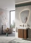 Elita Szafka z umywalką SET SKYE 60 2D 60.5 x 70.7 x 32.6 (cm) ORZECH LINCOLN PDW 168771/RE020600127060