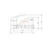 INVENA - Bateria umywalkowa z obrotową wylewką PEREA  BU-05-K01-Q
