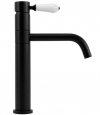 REA - Bateria umywalkowa obrotowa SERRA Czarna / Black Niska