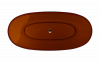 BESCO Wanna wolnostojąca Mexa Earth Rust 170x78 maskownica biała #WAM-170-ERW