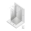 NEW TRENDY Kabina przyścienna AVEXA GOLD SHINE 100x90x200 EXK-2138 POLSKA PRODUKCJA