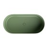 OMNIRES Komplet wanna 160cm z umywalką z kompozytu 55 x 36 cm OVO M+ olive (OL)