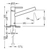 TRES MAX Bateria jednouchwytowa umywalkowa-06220301