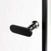 NEW TRENDY Drzwi wnękowe prysznicowe składane NEW SOLEO BLACK 70x195 D-0219A