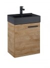 ELITA Szafka z umywalką TINY 45 1D DĄB CANELA PDW 168302/RE020451157050