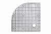 BESCO Brodzik półokrągły Vexo Marble 90x90 VM-90-90-P