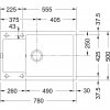 FRANKE Zlewozmywak Maris MRG 611-78 XL Fragranit+ Cappuccino