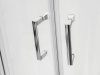 BESCO Kabina prysznicowa półokrągła Modern Chrom 80 x 190 MP-80-190-C