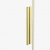 NEW TRENDY Kabina prysznicowa przesuwna SMART LIGHT GOLD 100x120x200 EXK-4274