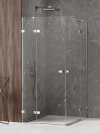 NEW TRENDY Kabina prysznicowa Avexa 100x100x200, podwójne drzwi EXK-1527