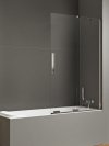 NEW TRENDY Parawan nawannowy Smart 160x150, dwuelementowy, wspornik skośny EXK-4102-WU