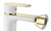 REA - Bateria bidetowa BLOOM BLOOM White-Gold/Biało-Złota