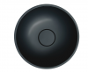 OMNIRES umywalka nablatowa, Ø35 cm SHELL M+ black lava mat SHELL350UNBLV