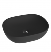 LAVITA Umywalka nablatowa 46,5x37,5 Redondo Black 