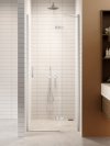 NEW TRENDY DRZWI WNĘKOWE NESTA CHROME, DRZWI POJEDYNCZE 90x200 1L D-0848A
