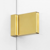 NEW TRENDY Kabina prysznicowa walk in Avexa Gold Brushed, jednoelementowa, z wieszakiem relingowym. Grubość szkła 8mm 60x200 EXK-7033