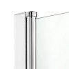 NEW TRENDY Kabina ścianka ruchoma WALK-IN NEW SOLEO 90x195 K-0344