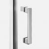 NEW TRENDY Kabina NESTA chrom 1D prostokątna L 80x100x200 czyste 6mm Active Shield 2.0 K-3599