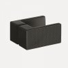 NEW TRENDY Kabina prysznicowa Avexa Black XR , podwójne drzwi 80x80x200 EXK-6909