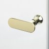 NEW TRENDY Drzwi wnękowe NEW SOLEO LIGHT GOLD PLUS 1D U 130x195 czyste 6mm Active Shield 2.0  wsp. prostopadły D-0985A-WP