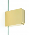 NEW TRENDY Drzwi wnękowe Eventa Gold Shine 150x200 z dodatkową ścianką EXK-4685/EXK-4686